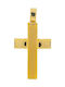 Vitopoulos Men's Gold Cross 14K