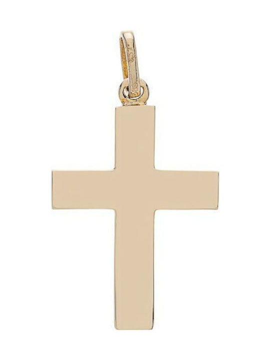 Vitopoulos Herren Gold Kreuz 14K