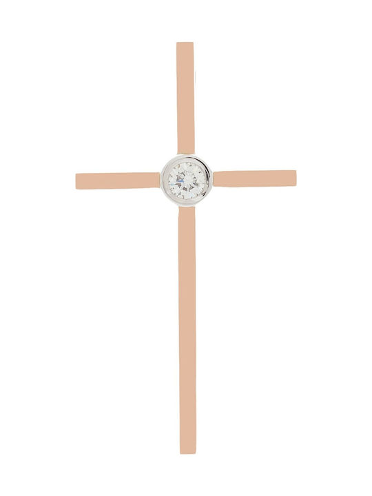 Vitopoulos Damen Gold Kreuz 18K