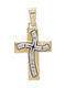 Vitopoulos Men's Gold Cross 14K