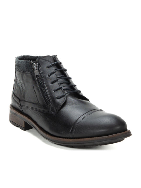 Black Men's Boots Anatomical