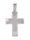 White Gold Cross 14K