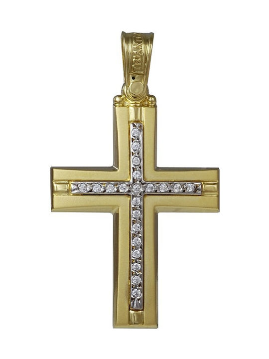 Women's Gold Plated Cross