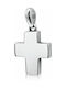 Chrilia White Gold Cross 14K