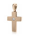 Chrilia Rose Gold Plated Cross