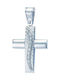 Savvidis White Gold Cross 14K with Chain