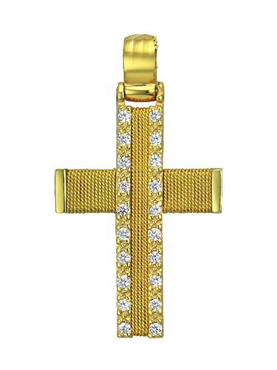 Savvidis Gold Cross 14K with Chain