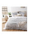 Atmosphera Cotton Duvet Cover Set 240x220cm Double With 2 Pillowcases Ethnik