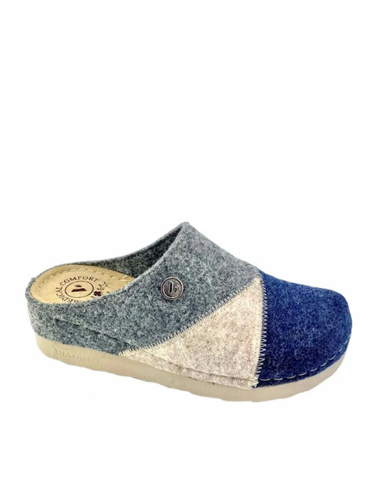 Comfort Way Shoes Anatomical Slippers Blue