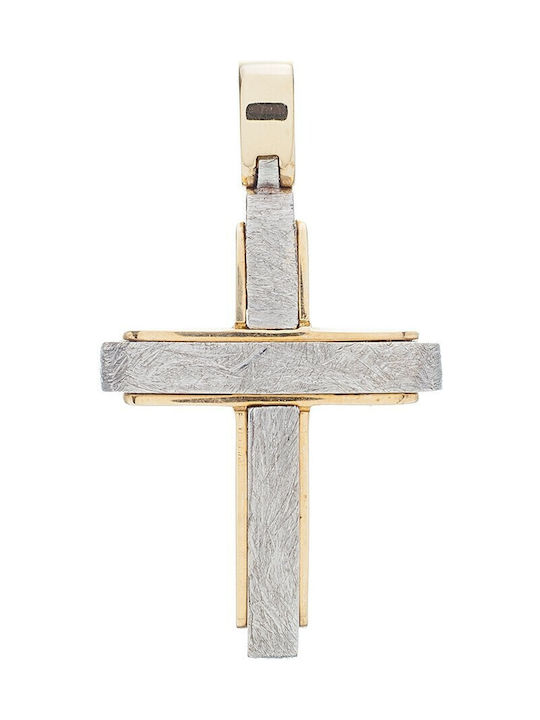 Val'oro Herren Gold Kreuz 14K