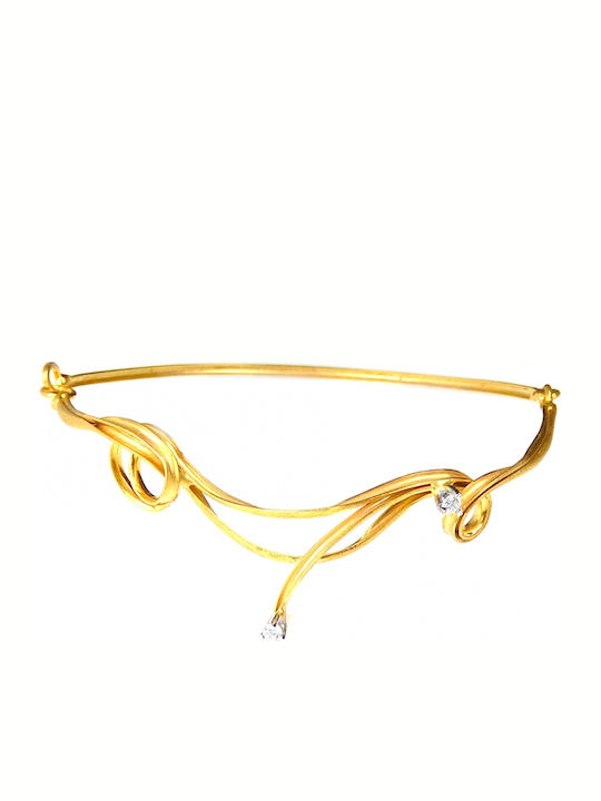 Polytimo Damen Armband aus Gold 14K