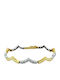 Fa Cad'oro Damen Armband aus Gold 14K mit Zirkon