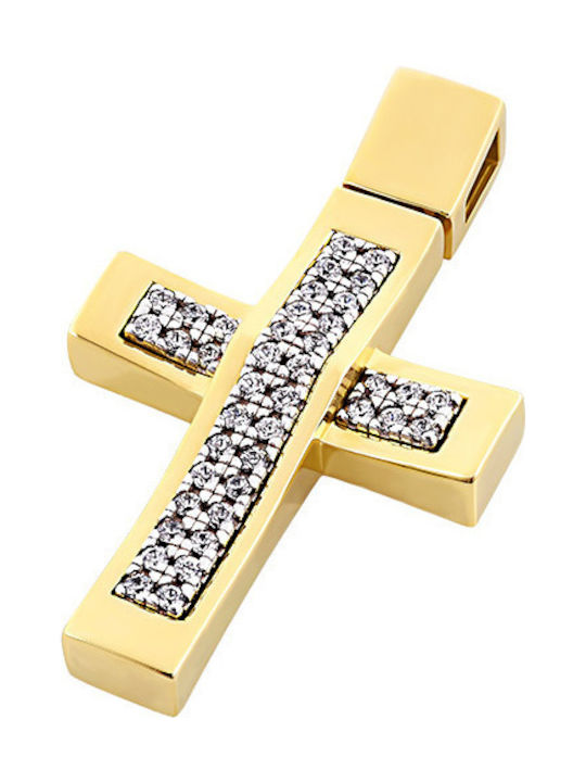 Iris Jewerly Women's Gold Cross 14K