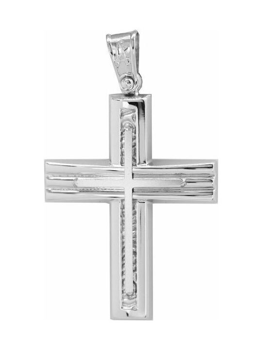 Savvidis White Gold Cross 14K