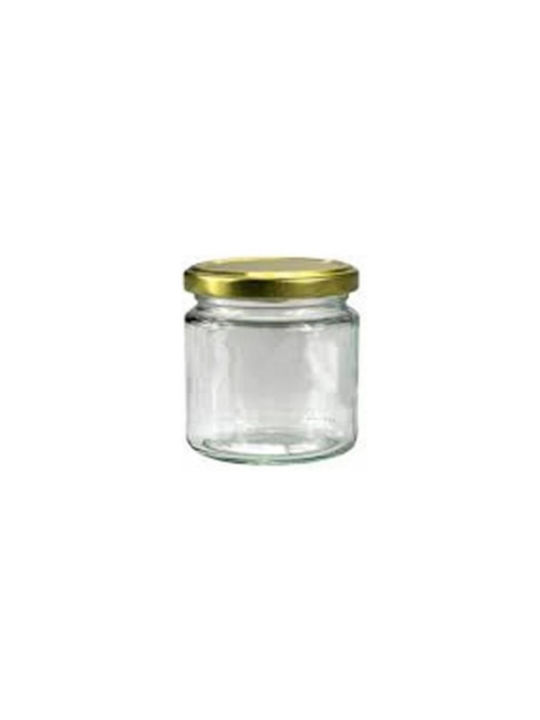 Plastona Set 1pcs Jars General Use with Lid Glass 370ml