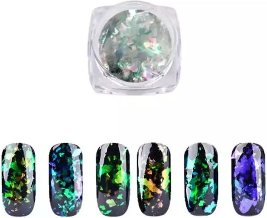 X-Centric Nails Decorating Powder for Nails in Transparent Color