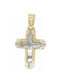 Triantos Gold Cross 14K