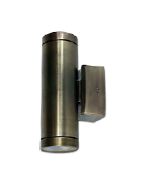 Arapidis Spot de exterior montat pe perete GU10 IP65 Dublu Fascicul