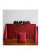 Liolios Home Fq45847 Christmas Tablecloth Fabric Red L220xW160cm.