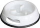 Pawise Plastic Bowl Food Slow Feeder for Dog 1lt in White Color