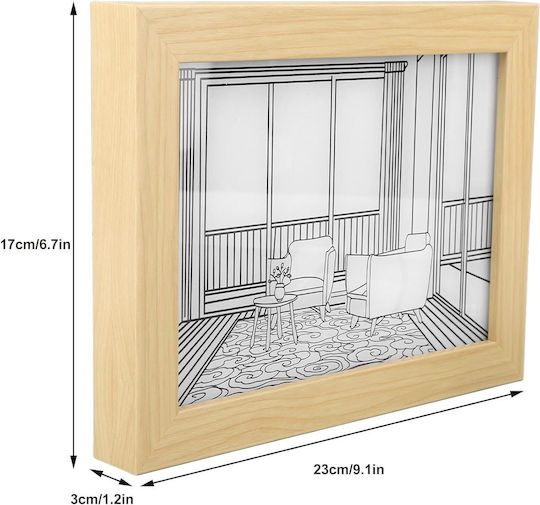 Dekorative Lampe Panel Weiß