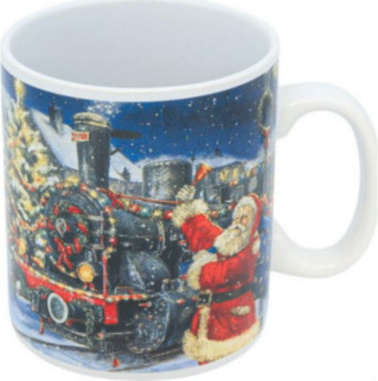 Christmas Mug Blue