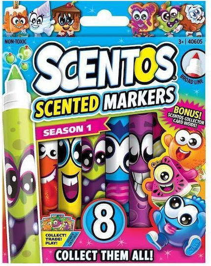 SCENTOS Markere Groase Aromatice Set 12 Culori