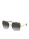 Michael Kors Greenpoint Unisex Sonnenbrille mit Gold Metall Gestell