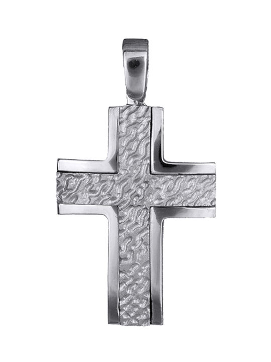 Christening Crosses - Engagement Crosses White Gold Cross K9 012588 012588 012588 Men's Gold 9 Carat