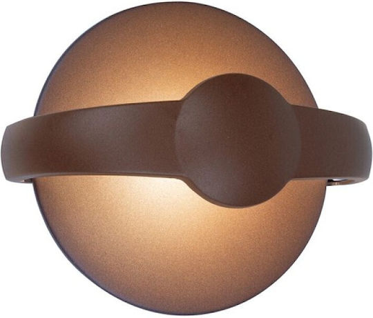 Viokef Waterproof Ceiling Lamp LED 12W 3000K 21.5x12.8x18.3cm