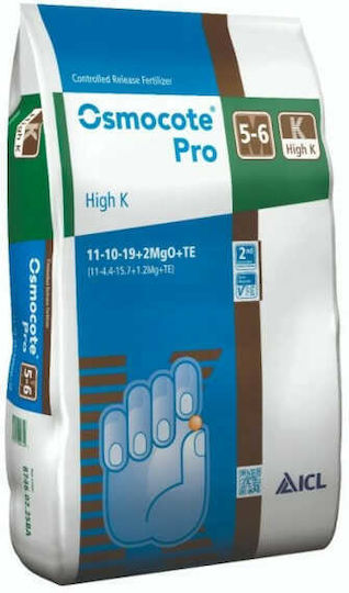ICL Osmocote Pro Κοκκώδες Λίπασμα Αζώτου, Φωσφόρου, Καλίου (11-10-19) 25kg