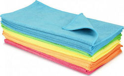 Cartech Car Microfiber Cleaning Cloths 30x30cm 10 Pieces