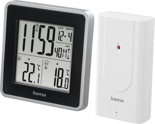 HAMA Ews 00186301 Wireless Stație meteorologică Digital De masă Alb