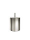 Pam & Co Metalic Coș de gunoi de birou 5lt Argintiu 20x20x35cm