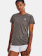 Under Armour Women's Athletic T-shirt Gray