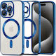 Tech-Protect Magshine Back Cover Silicone Navy ...