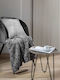 Amo La Casa Marsala Furry Blanket Single 150x200cm Gray