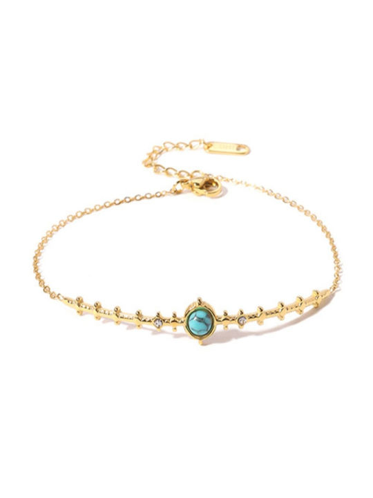 Callajewels Γυναικείο Βραχιόλι από Ατσάλι Επιχρυσωμένο