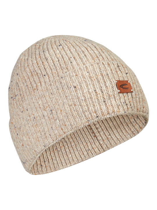 Camel Active Knitted Beanie Cap Beige