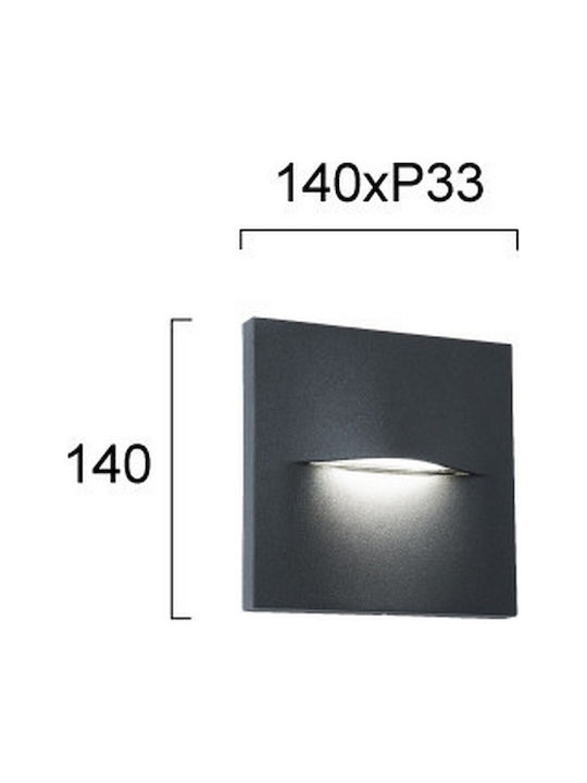 Viokef Vita Wall-Mounted Outdoor Ceiling Lamp I...