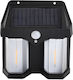 Factory Cl-228 Wall Mounted Solar Light 2W 1200lm Warm White with Motion Sensor and Photocell IP65 13.8cmx15cmx4.5cmcm