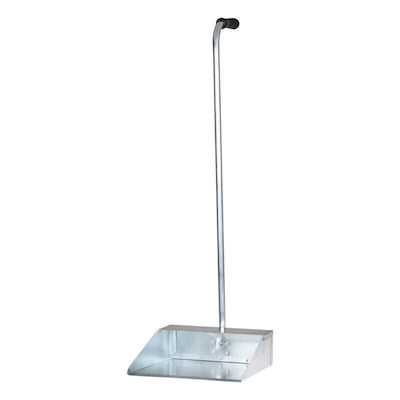 Metallic Dustpan with Stick 27x24cm