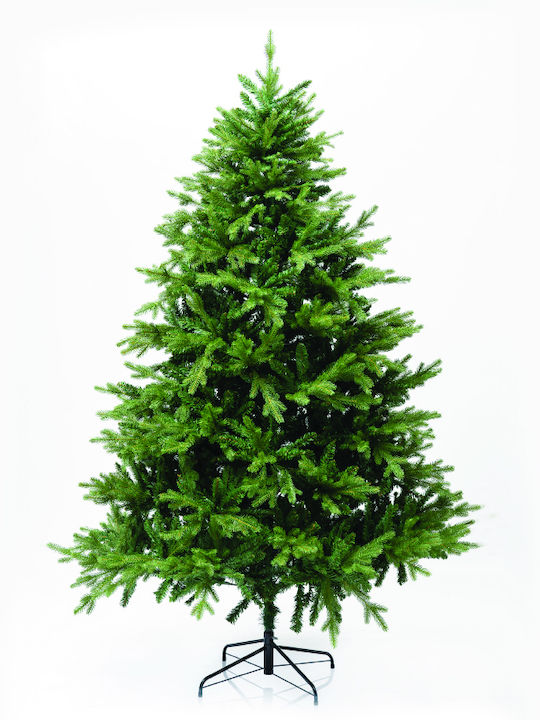 Christmas Green Tree with Metallic Base H210cm