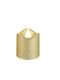 Huaxin Dekorative Lampe Teelicht Gold