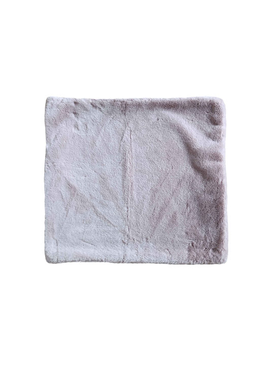 TnS Față De Pernă Din Blană Roz 45x45cm