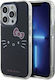 Hello Kitty Back Cover Πλαστικό Μαύρο (iPhone 13 Pro)