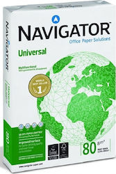 Navigator Universal Druckpapier A4 80gr/m² 5x500 Blätter Weiß