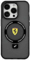 Ferrari Back Cover Blace (iPhone 15)