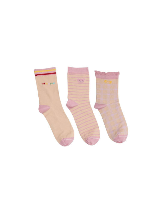 FMS Damen Socken Rosa 3Pack