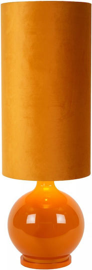 Lucide Lightning Lampa de podea Î100xL34cm. cu Soclu pentru Bec E27 Galben